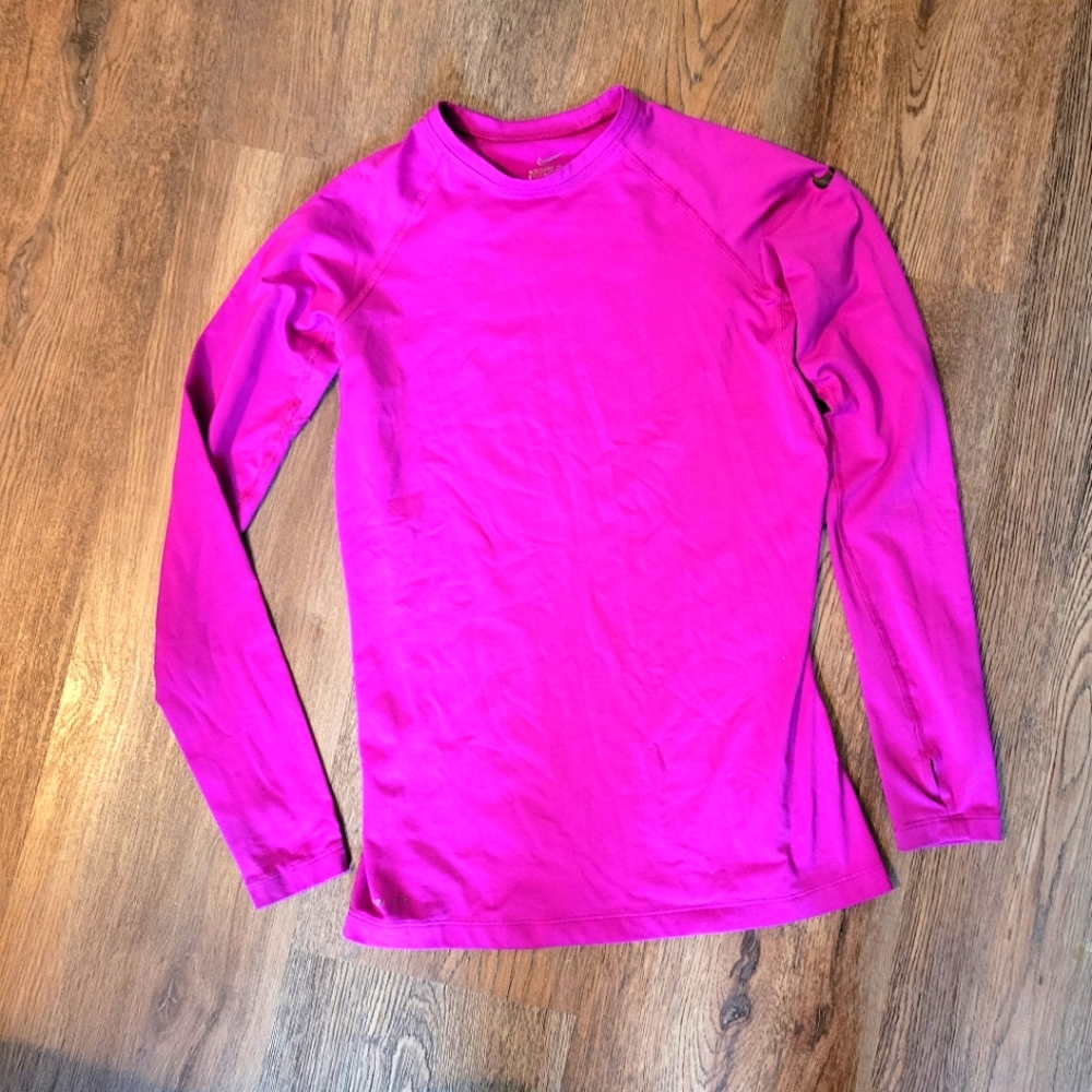 Nike Magenta Dri Fit Shirt